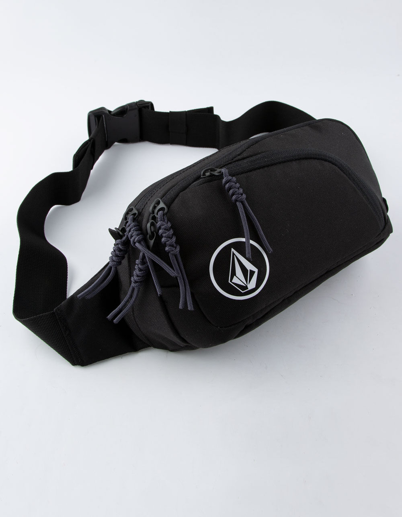 VOLCOM Waisted Black Fanny Pack image number 0