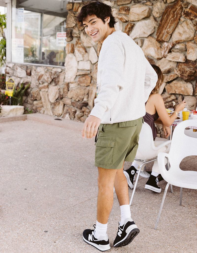 RSQ Mens Nylon Utility Shorts image number 7