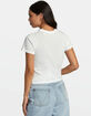 RVCA Whatever Womens Crop Tee image number 3