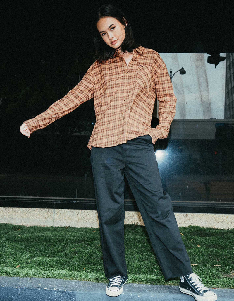 VOLCOM Plaid To Meet U Womens Flannel image number 2