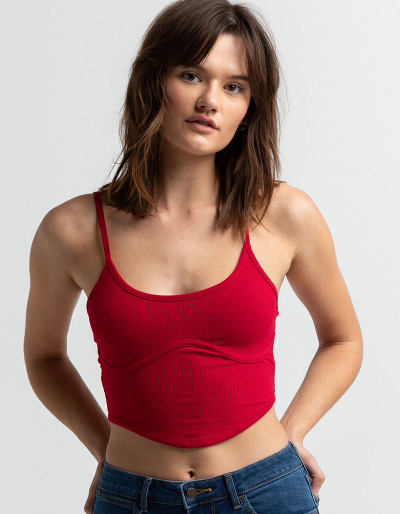 BOZZOLO Corset Detail Womens Cami image number 0