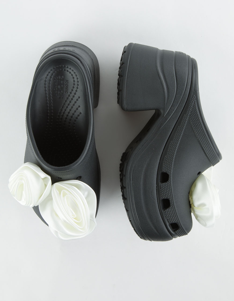 CROCS Siren Rosette Womens Clogs image number 4