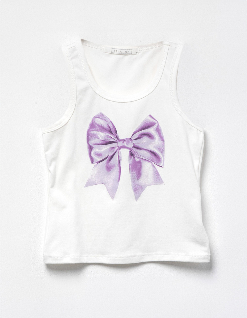 FULL TILT Bow Girls Tank Top  image number 0