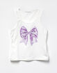 FULL TILT Bow Girls Tank Top  image number 1