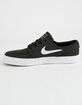 NIKE SB Zoom Stefan Janoski Canvas Black & White Shoes image number 4