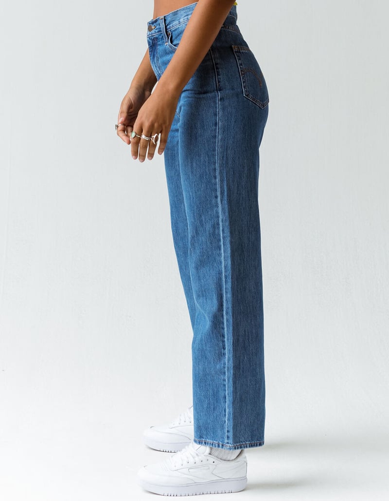 LEVI'S Womens High Waisted Straight Jeans image number 2
