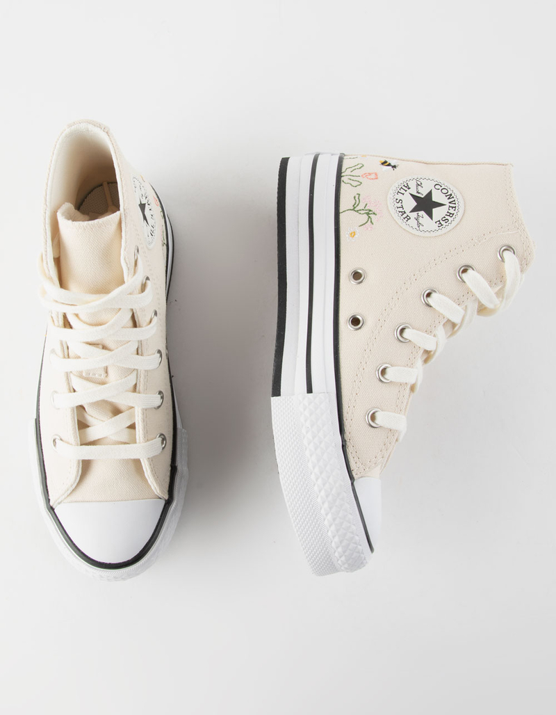 CONVERSE Chuck Taylor All Star EVA Lift Platform Girls High Top Shoes image number 4
