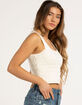 RSQ Womens Square Neck Cami image number 2