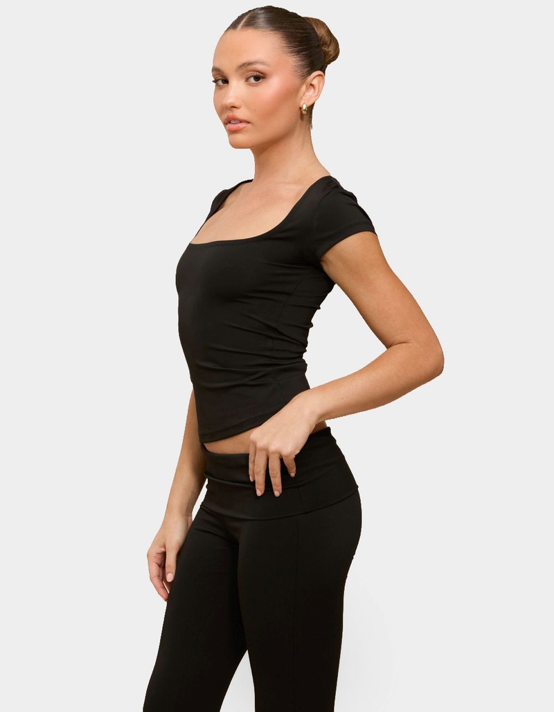 EDIKTED Delaney Square Neck Top image number 1