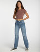 RSQ Womens High Rise Straight Leg Jeans image number 1