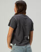 SENDERO PROVISIONS CO. Midnight Womens Crop Tee image number 3
