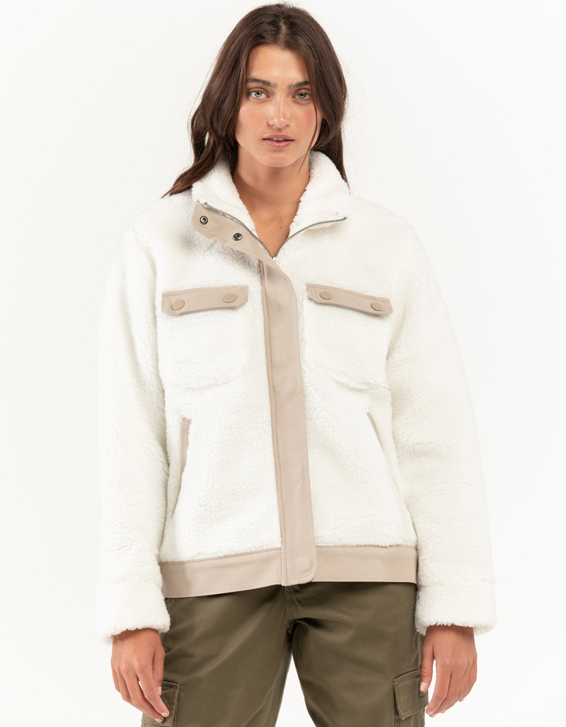 VANS Womens Cozy Sherpa Jacket image number 0