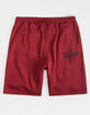 VOLCOM Rainmaker Cabernet Mens Sweat Shorts image number 1
