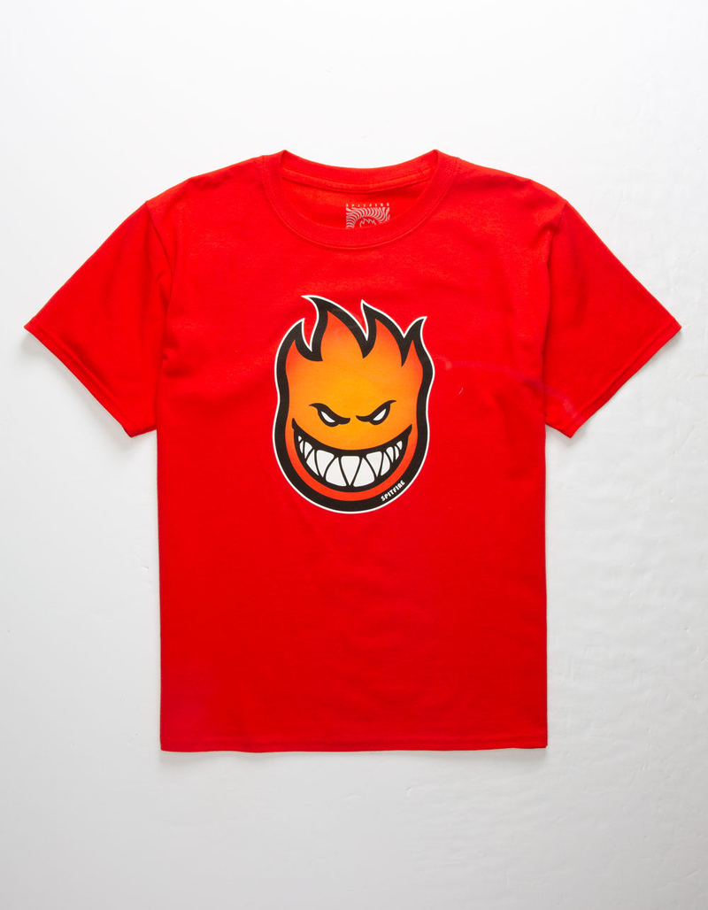 SPITFIRE Bighead Fade Red Boys T-Shirt image number 0