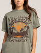 GIRL DANGEROUS Yosemite Womens Boyfriend Tee image number 2