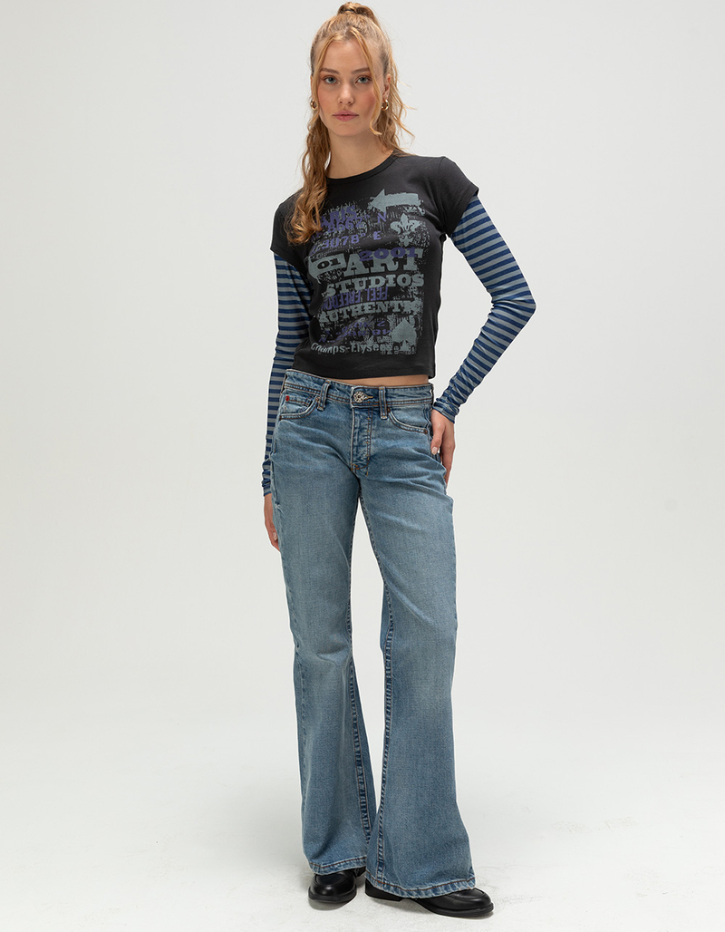 BDG Urban Outfitters Teo Womens Relaxed Flare Jeans image number 0