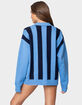 EDIKTED Larson Oversized Polo Sweater image number 5