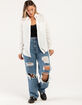 RSQ Womens High Rise Baggy Jeans image number 6