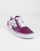 VANS Flame Old Skool Mens Dark Purple Shoes image number 2