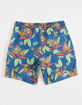 BLUE CROWN Riviera Mens 7" Swim Shorts image number 3