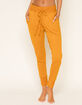 FREE PEOPLE Sunny Womens Mustard Sweatpants image number 3