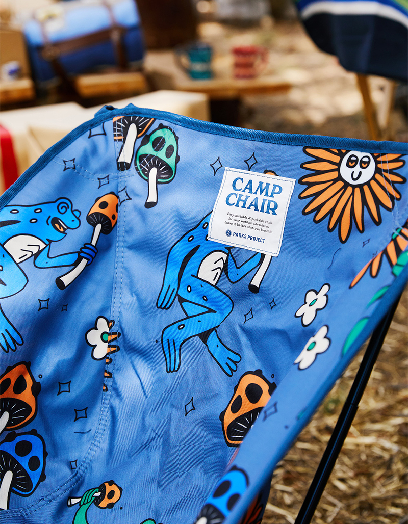 PARKS PROJECT Dancin Frogs Packable Camp Chair image number 7