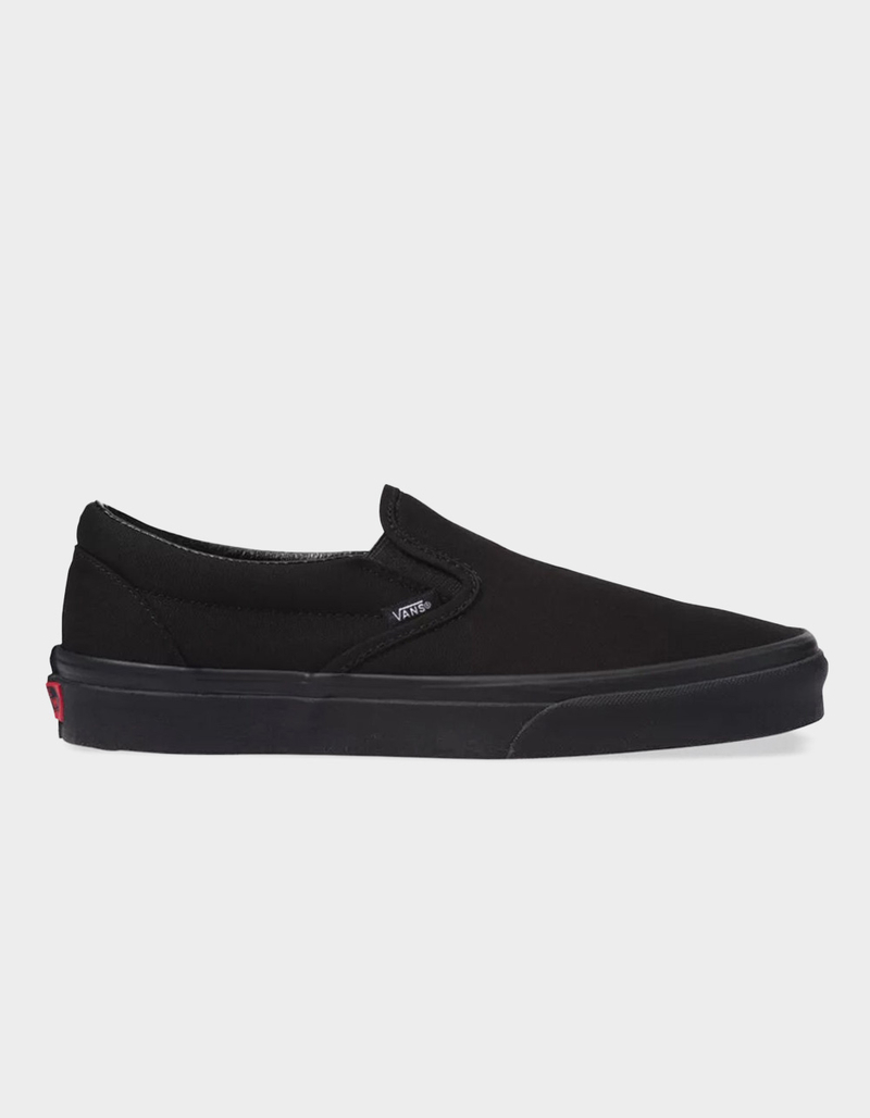 VANS Classic Slip-On Black & Black Shoes image number 0