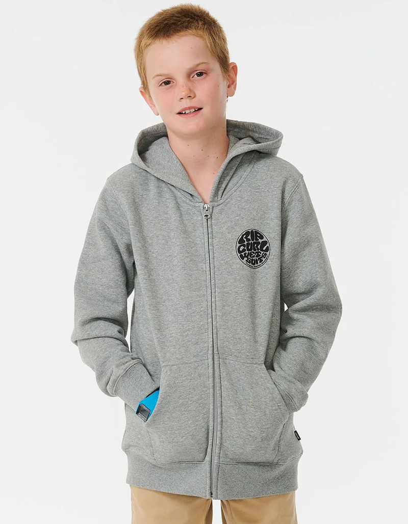 RIP CURL Wetsuit Icon Boys Zip-Up Hoodie image number 1