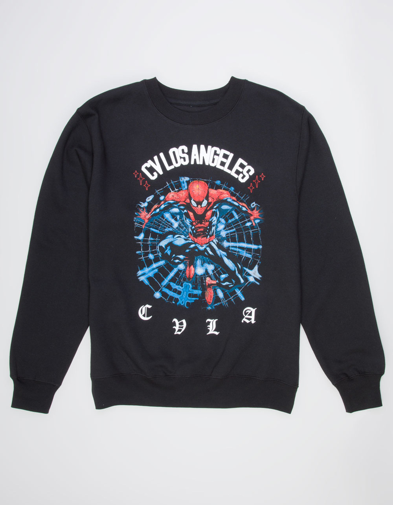 CVLA x Marvel Spider-Man Spidy Mens Crewneck Sweatshirt image number 1