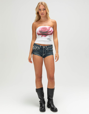 FULL TILT Flower Womens Tube Top Alternative Image