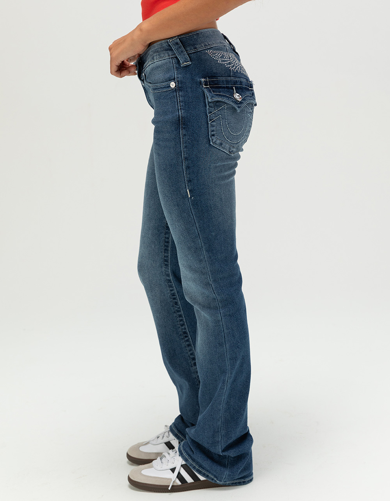 TRUE RELIGION Becca Crystal Wing Womens Bootcut Jeans image number 3