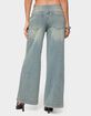 EDIKTED Saffie No Waistband Low Rise Baggy Jeans image number 3