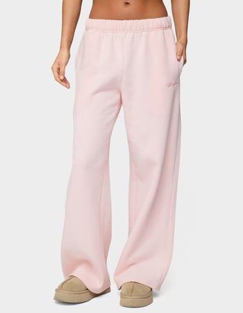 EDIKTED Basic Girl Wide Leg Edikted Sweatpants Alternative Image
