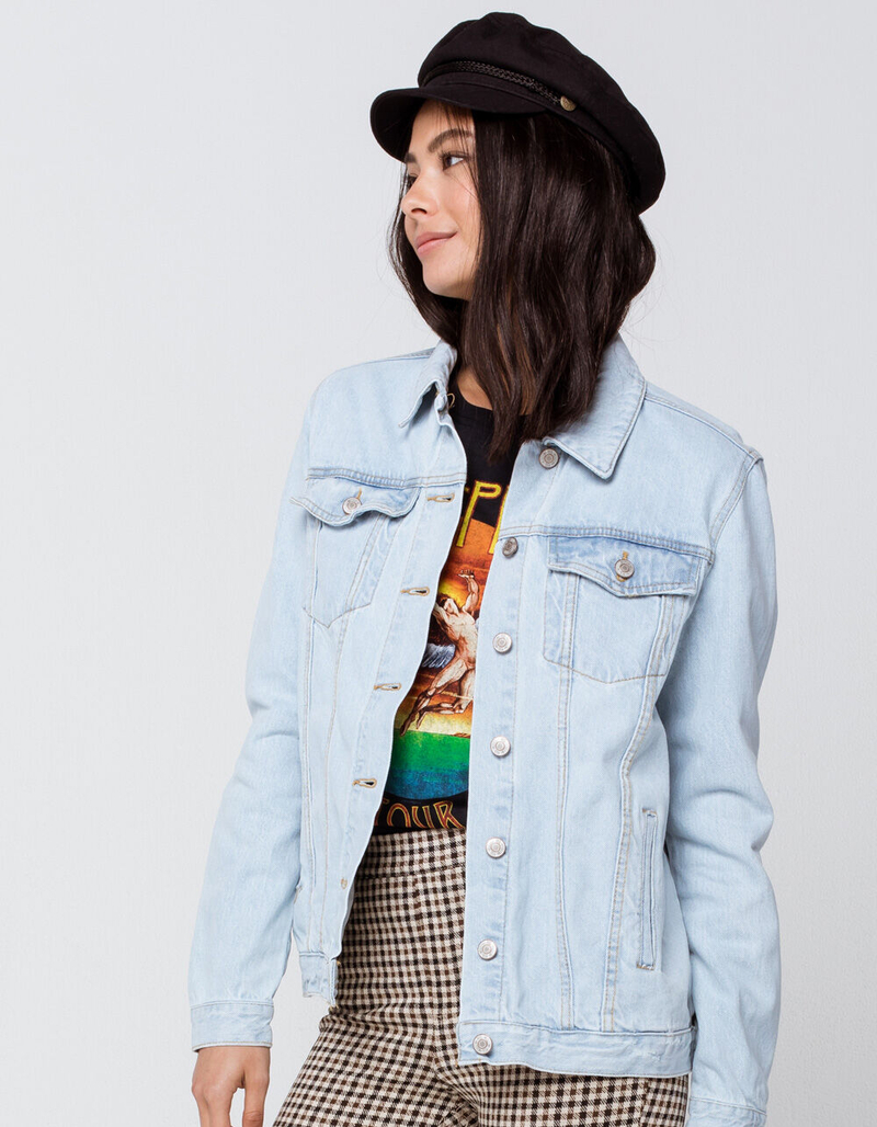 RSQ Oversized Womens Denim Jacket image number 1