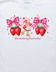 STRAWBERRY SHORTCAKE Strawberry Bows Unisex Kids Tee image number 2
