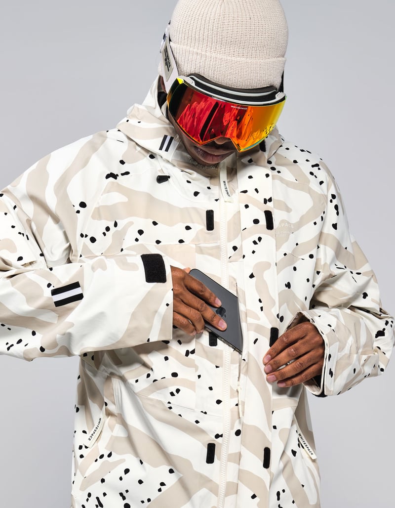 WHITESPACE AMF Riding Mens Cargo Snow Jacket image number 1