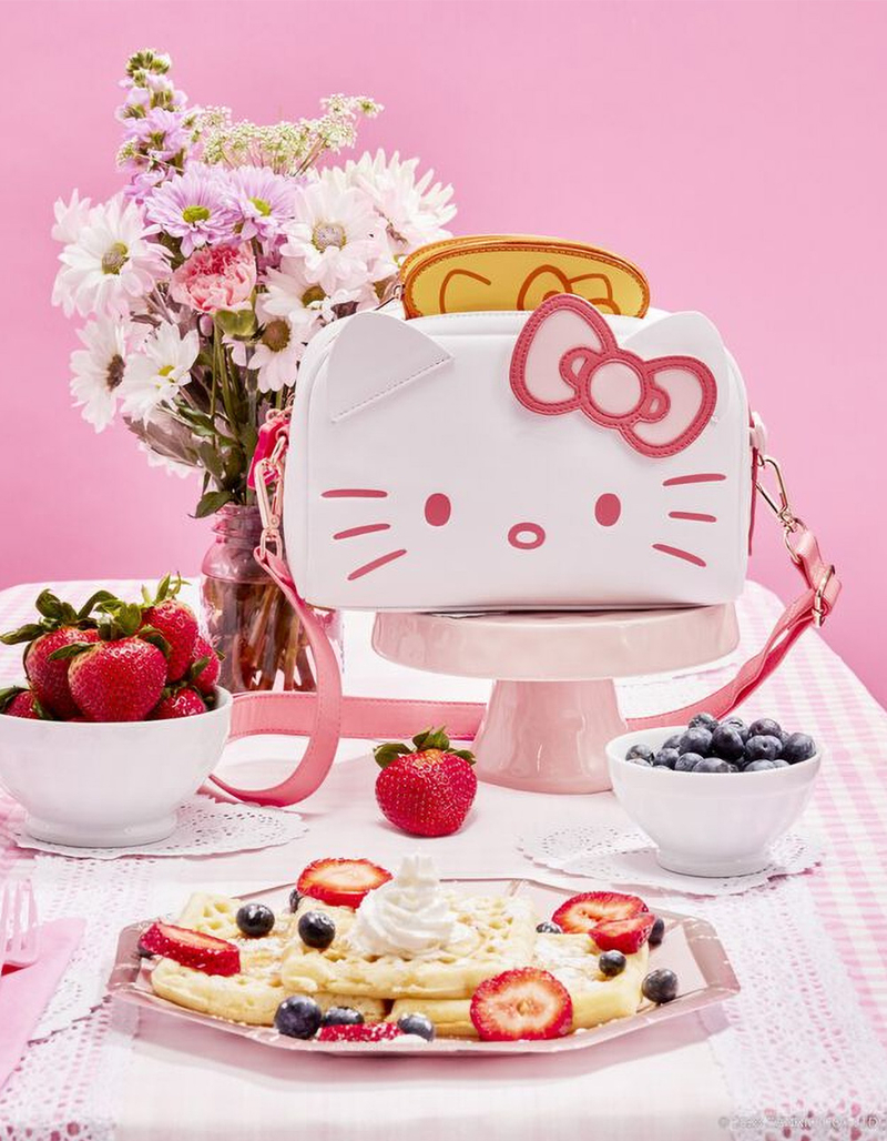 LOUNGEFLY x Hello Kitty Breakfast Toaster Crossbody Bag image number 11