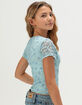 RSQ Girls Twist Lace Top image number 4