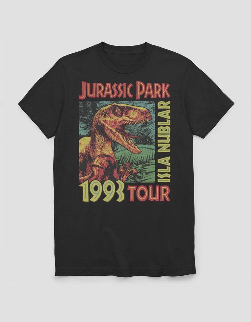 JURASSIC PARK Isla Nublar Tour Unisex Tee image number 0