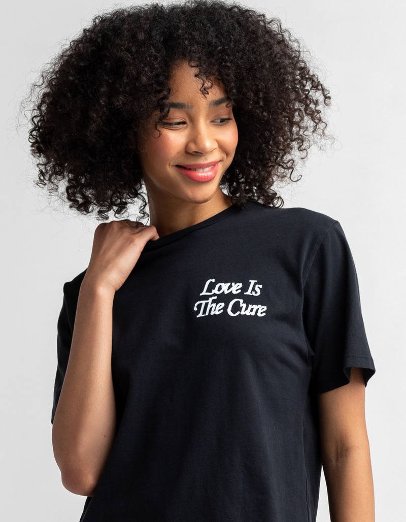 OBEY Love Is The Cure Womens Oversized Tee image number 1