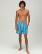 RSQ Mens Seersucker 6.5" Swim Trunks image number 3