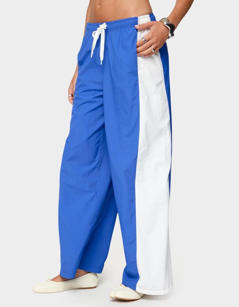 EDIKTED Jaye Contrast Panel Track Pants image number 1