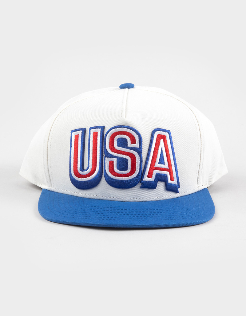 FIFA World Cup 2026&trade; USA Wall Natural Snapback Hat image number 1