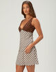 RSQ Womens Polka Dot & Stripe Dress image number 3