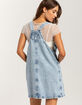 FREE PEOPLE Overall Smock Womens Mini Dress image number 4