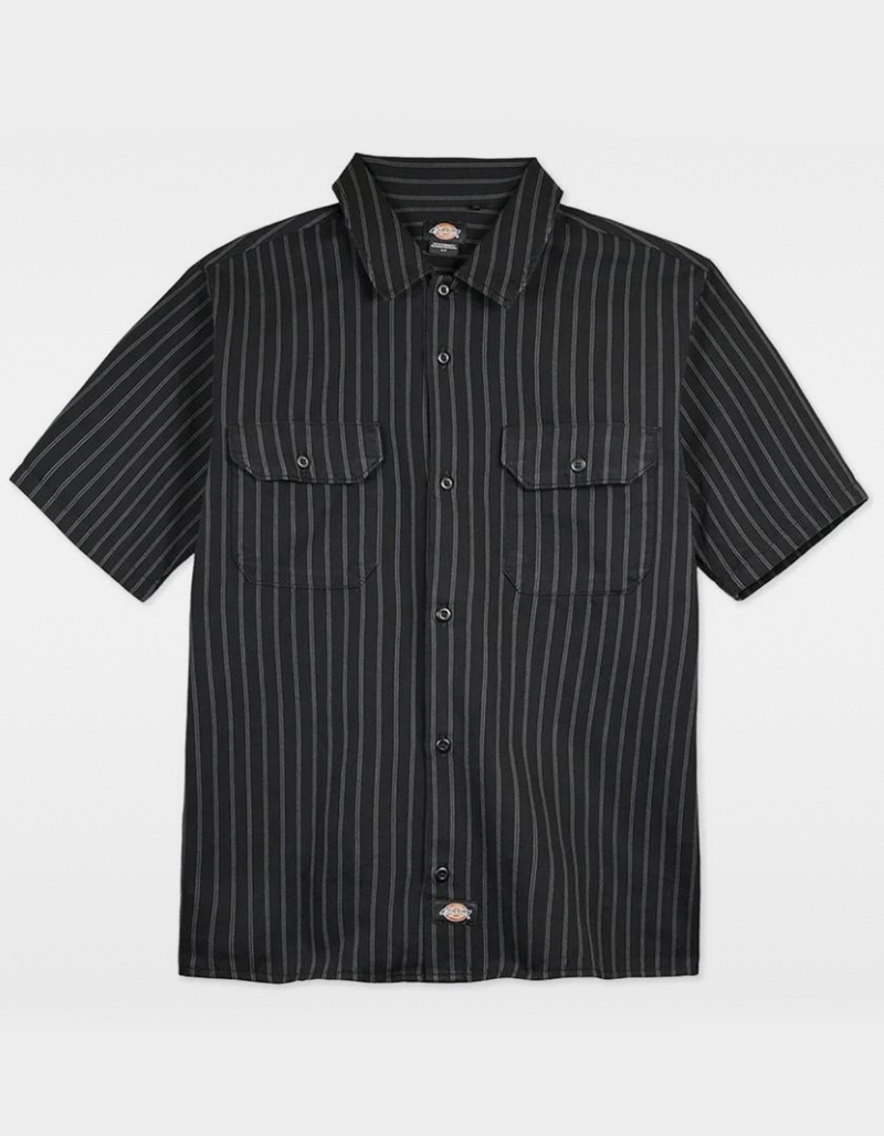 DICKIES Worn In Mens Button Up Shirt image number 0