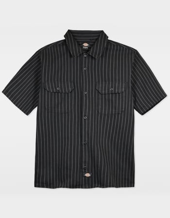 DICKIES Worn In Mens Button Up Shirt Primary Image