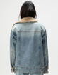 ROXY So Amped Womens Denim Jacket image number 4