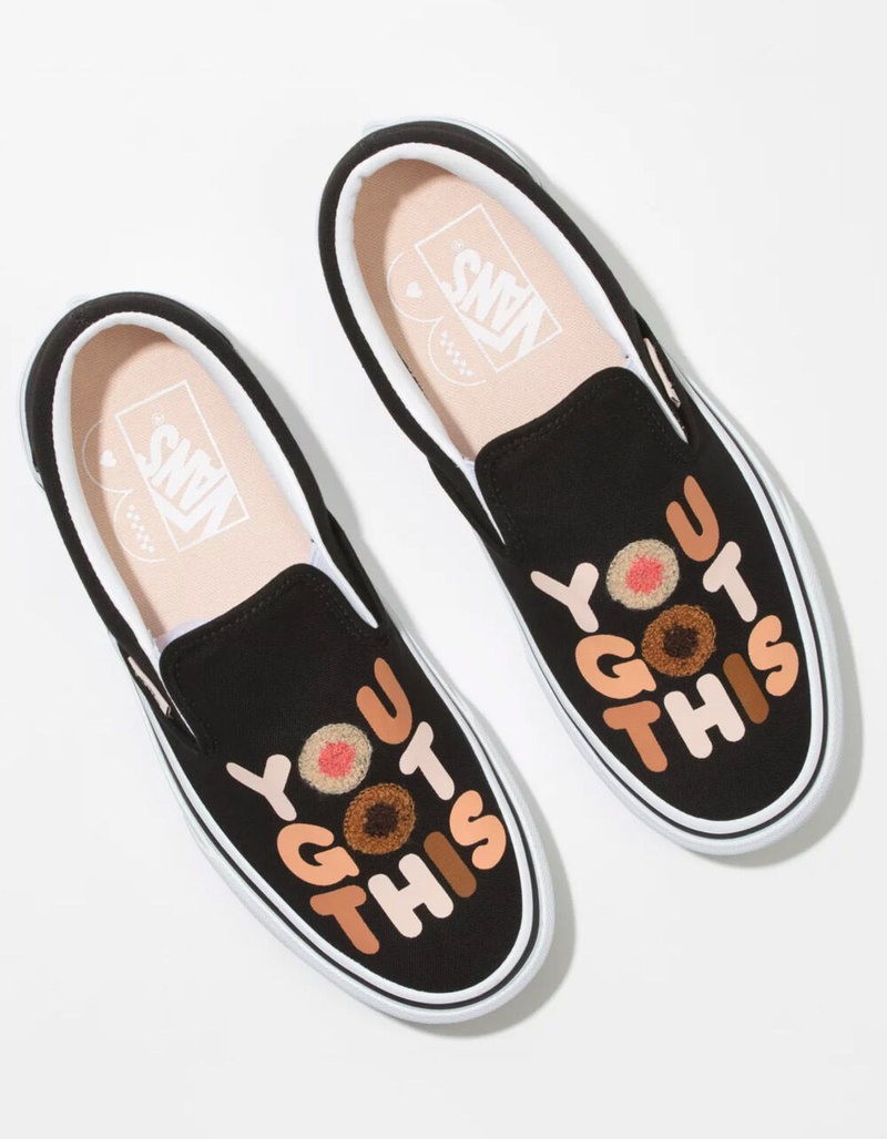 VANS Breast Cancer Awareness Slip-On Womens Shoes image number 1