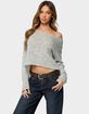 EDIKTED Florentina Off Shoulder Sweater image number 2
